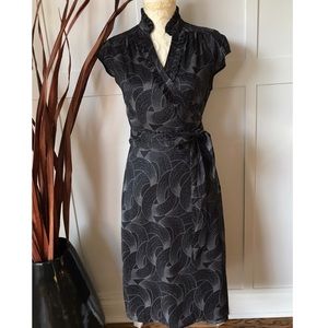 Banana Republic Silky Wrap Dress